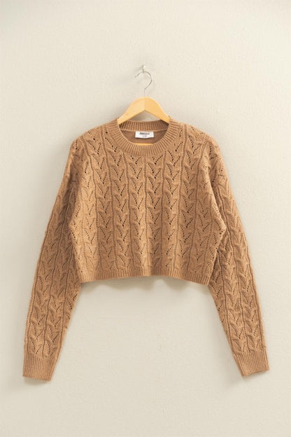 CiCi Cable Knit Sweater (5 Colors)