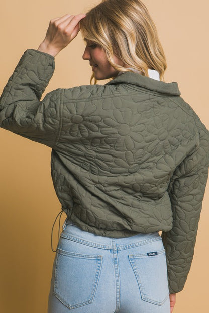 Floral Quilted Jacket