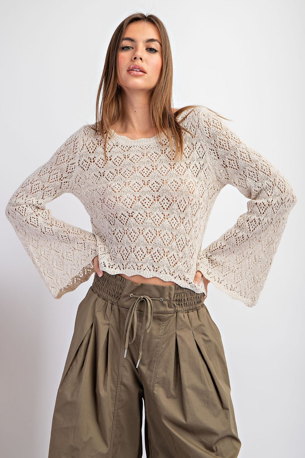 Kristal Crochet Sweater