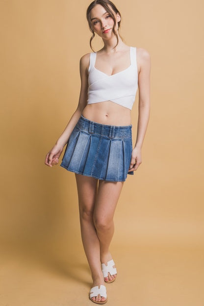 Knitted Cropped Top