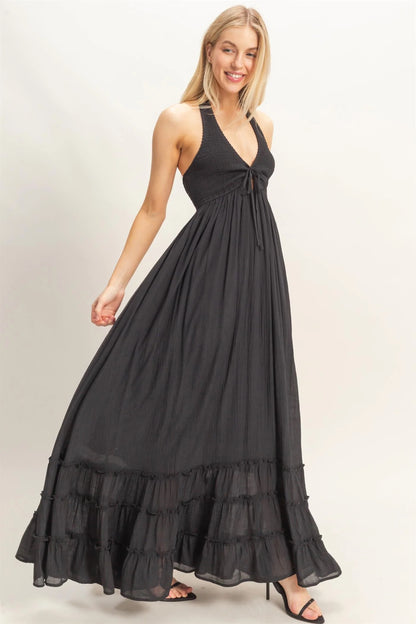 Amy Halter Dress (Five Colors)