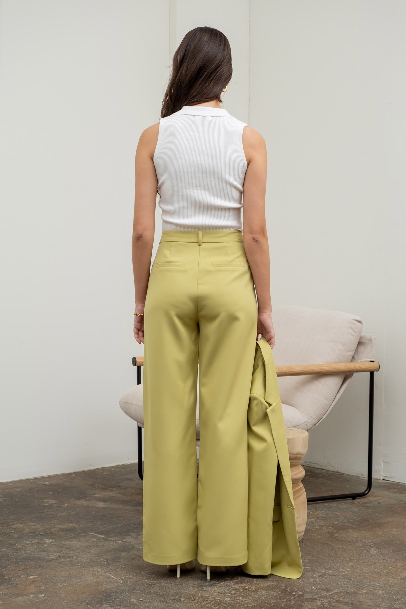 Marie Wide Leg Slacks