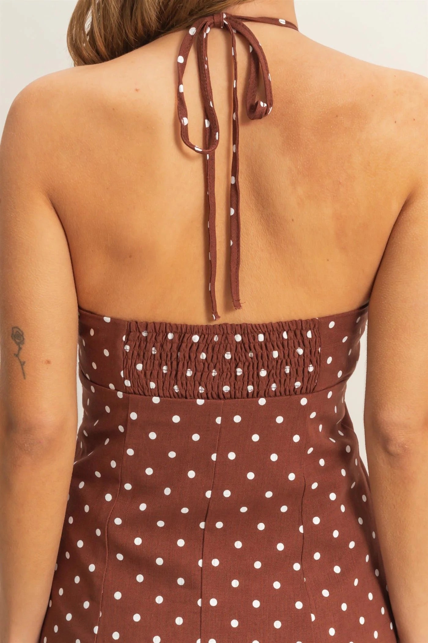 Leanne Polka Dot Dress (Two Colors)*