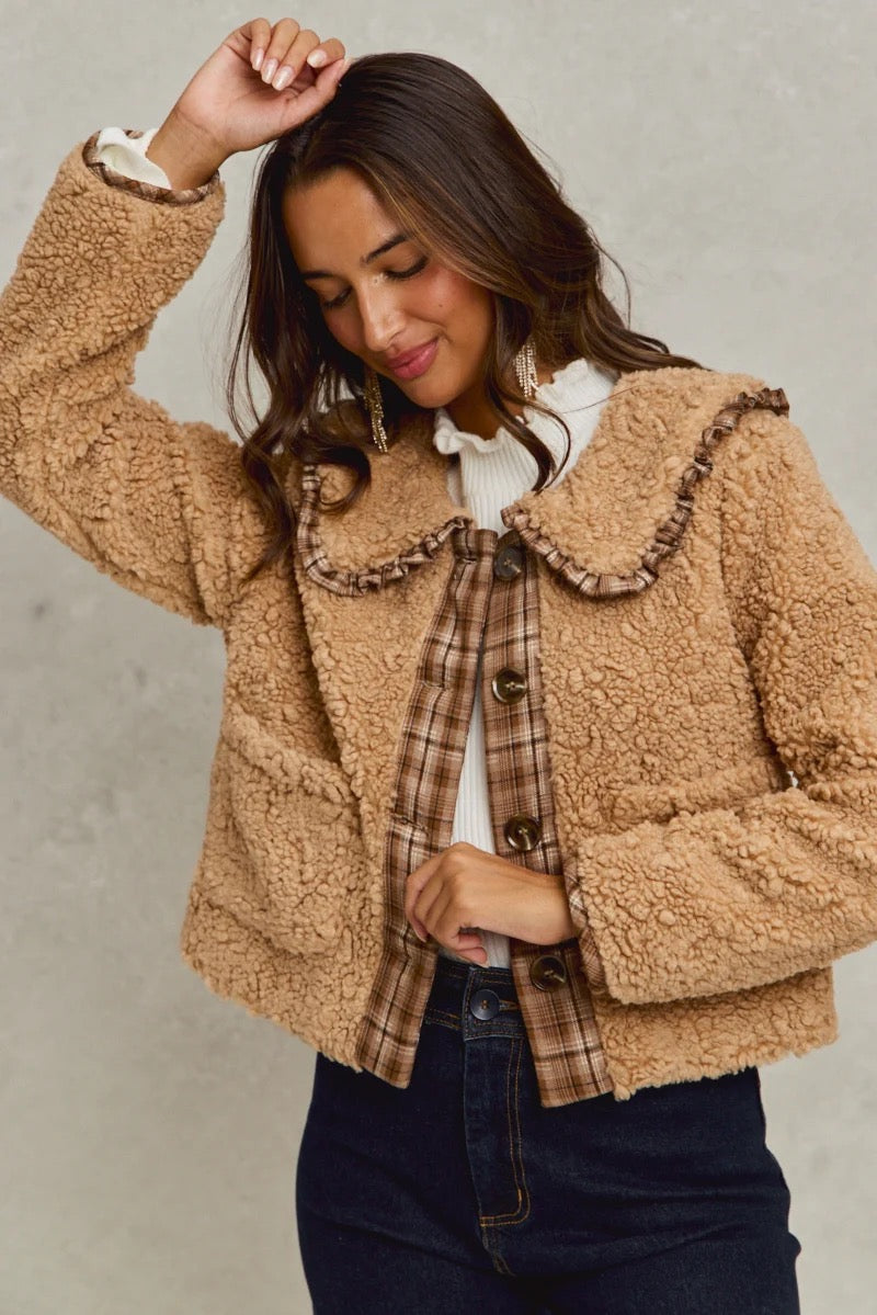 Jackie Sherpa Jacket