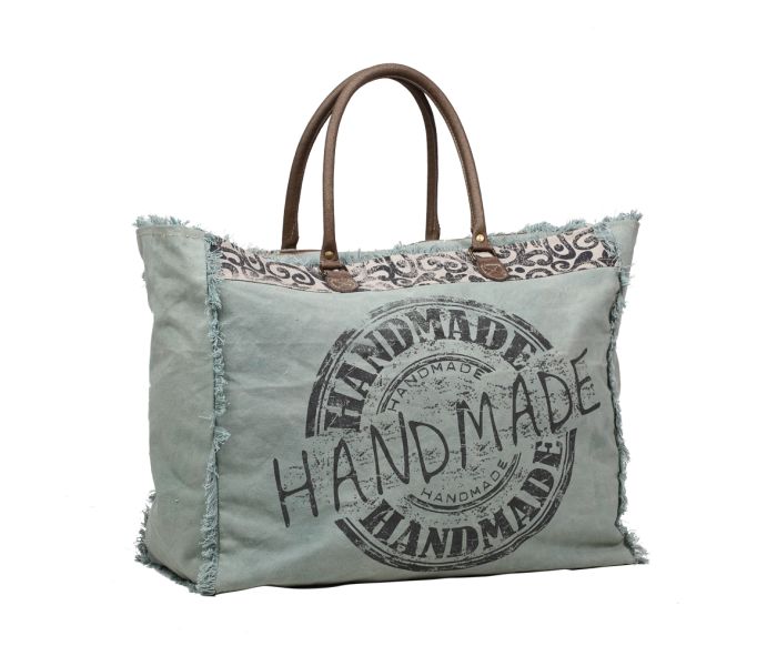 Handmade Print Weekender Bag