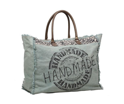 Handmade Print Weekender Bag