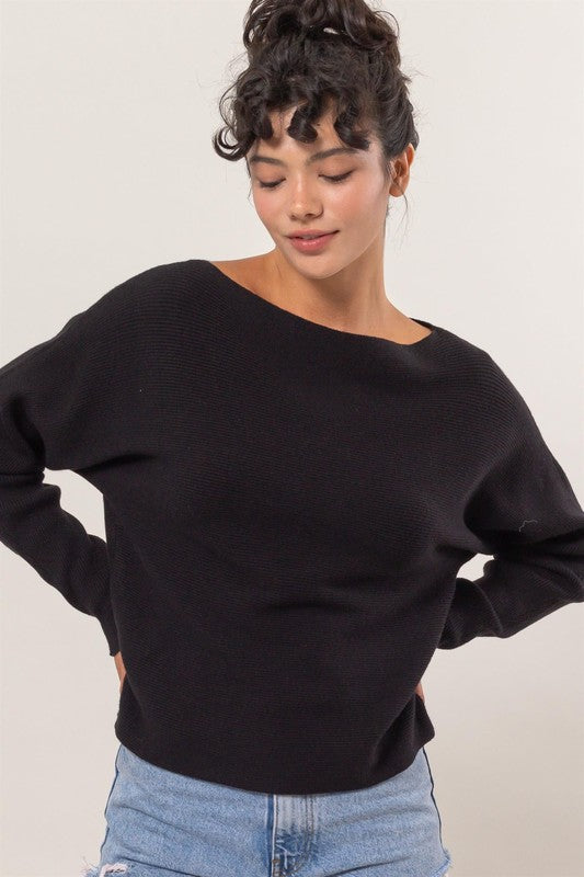 Laura Boatneck Sweater