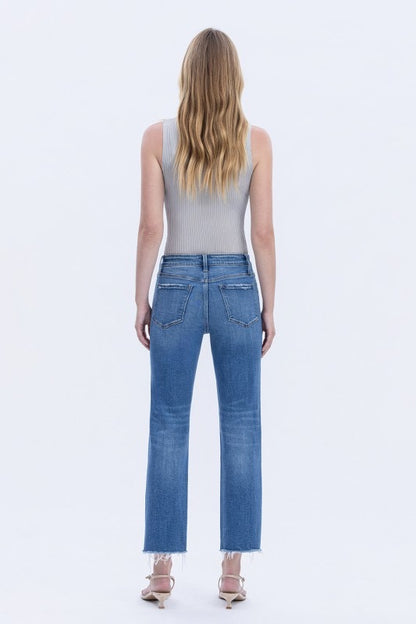 Franny Crop Straight Leg Jean