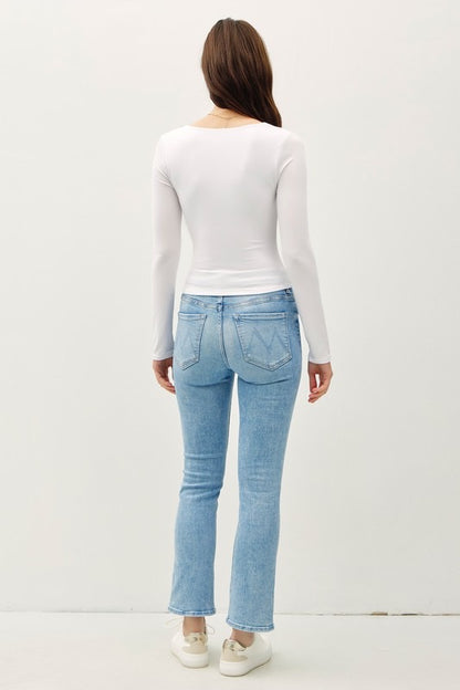 Olivia Square Neck Top