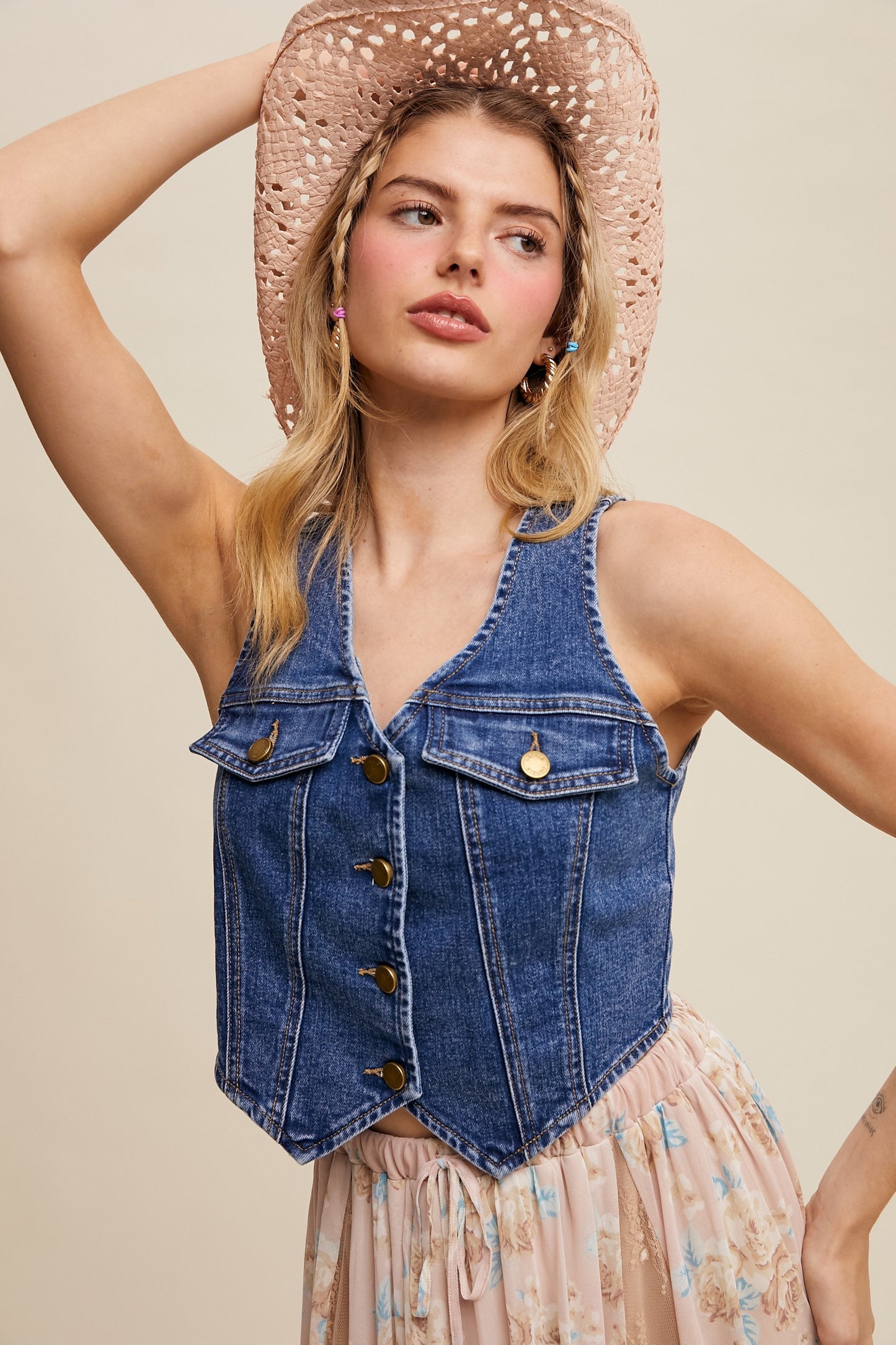 Denim Vest