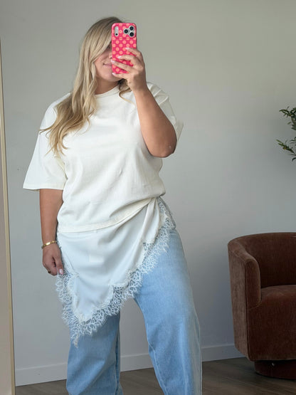 Dakota Lace Trim Top (Two Colors)