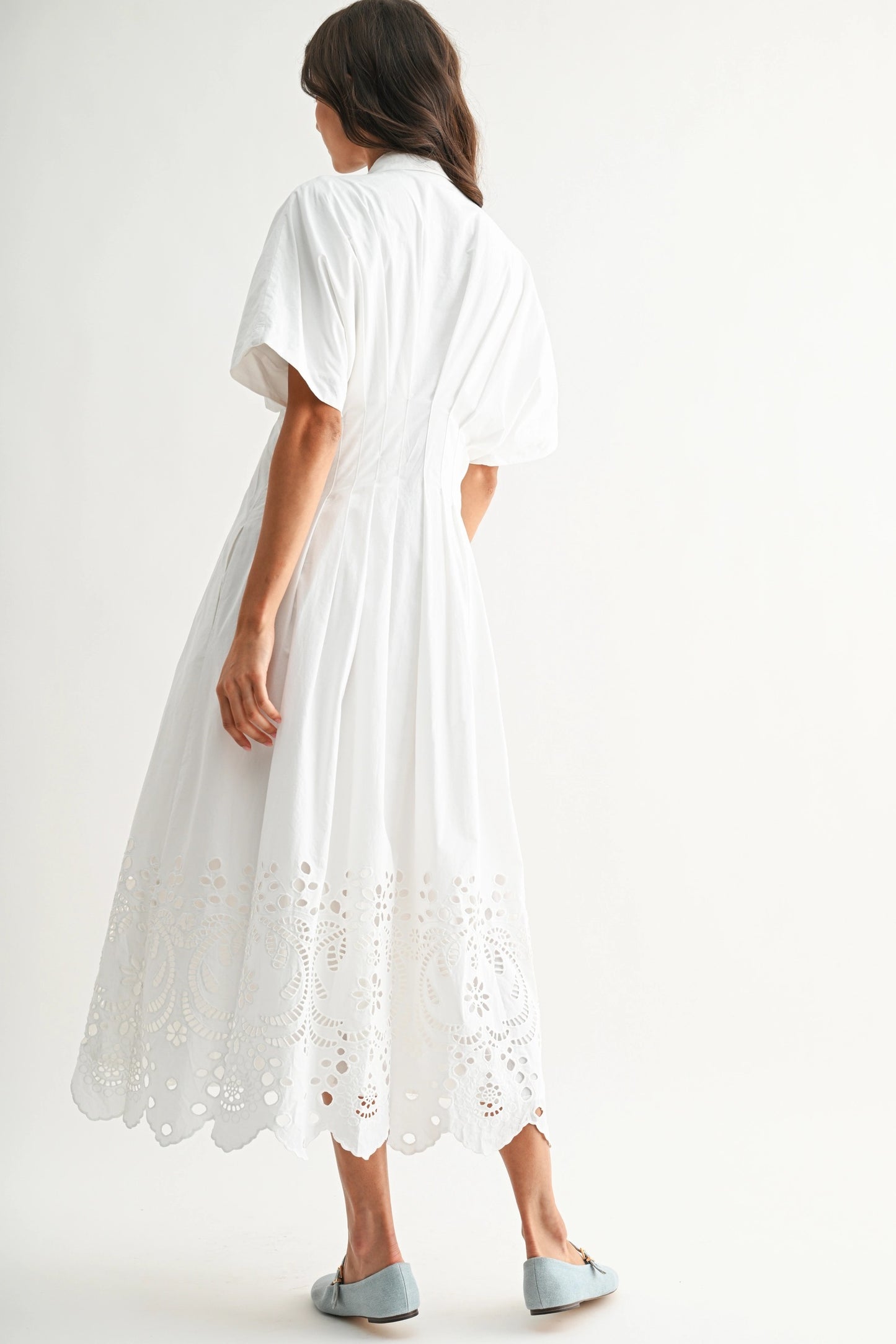 Klara Eyelet Dress