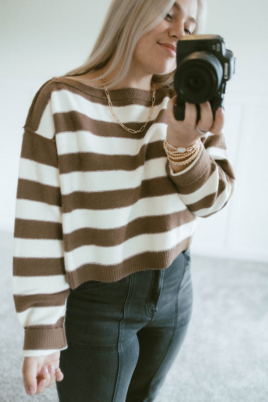 Nessa Stripe Sweater