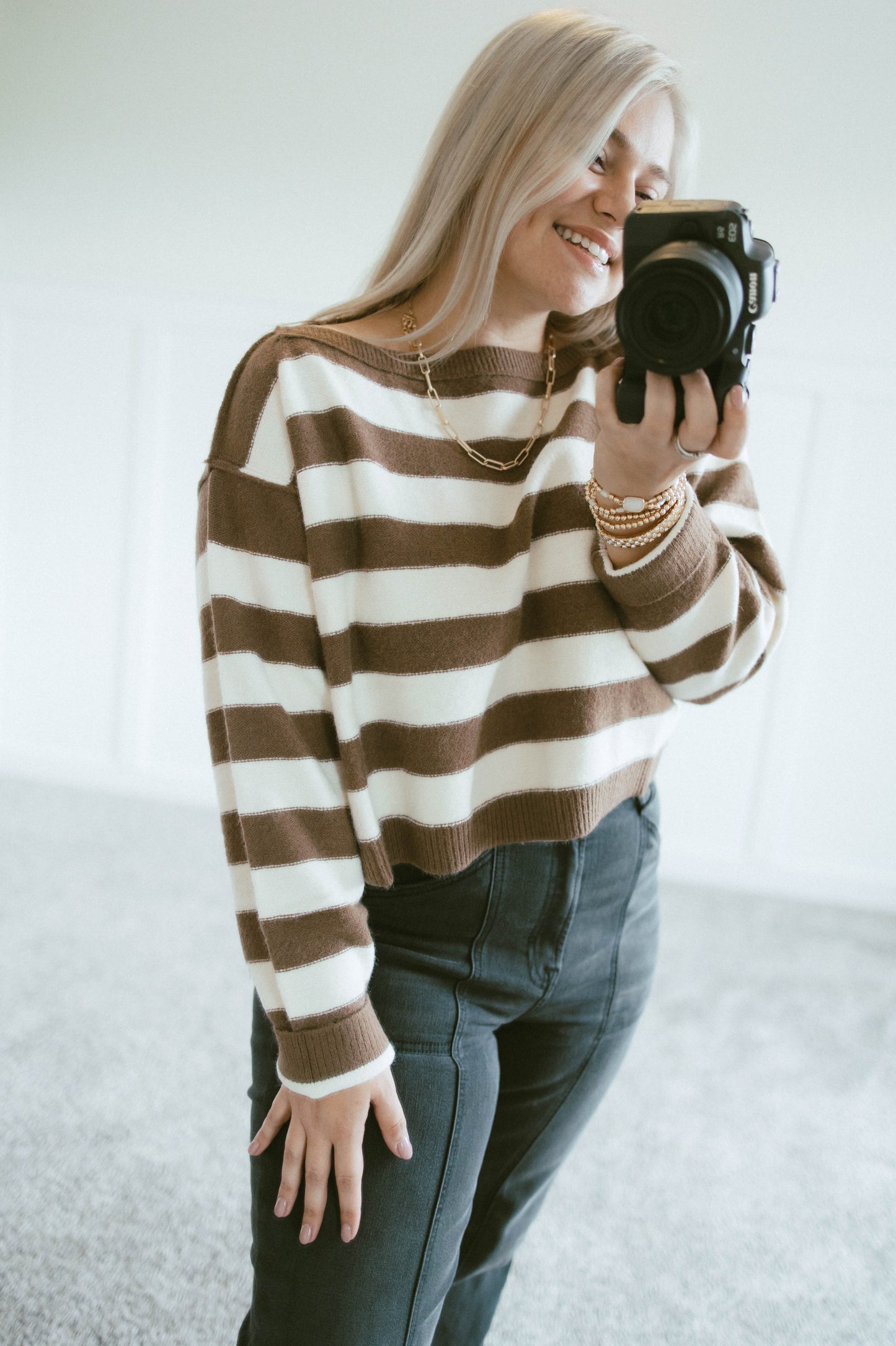Nessa Stripe Sweater