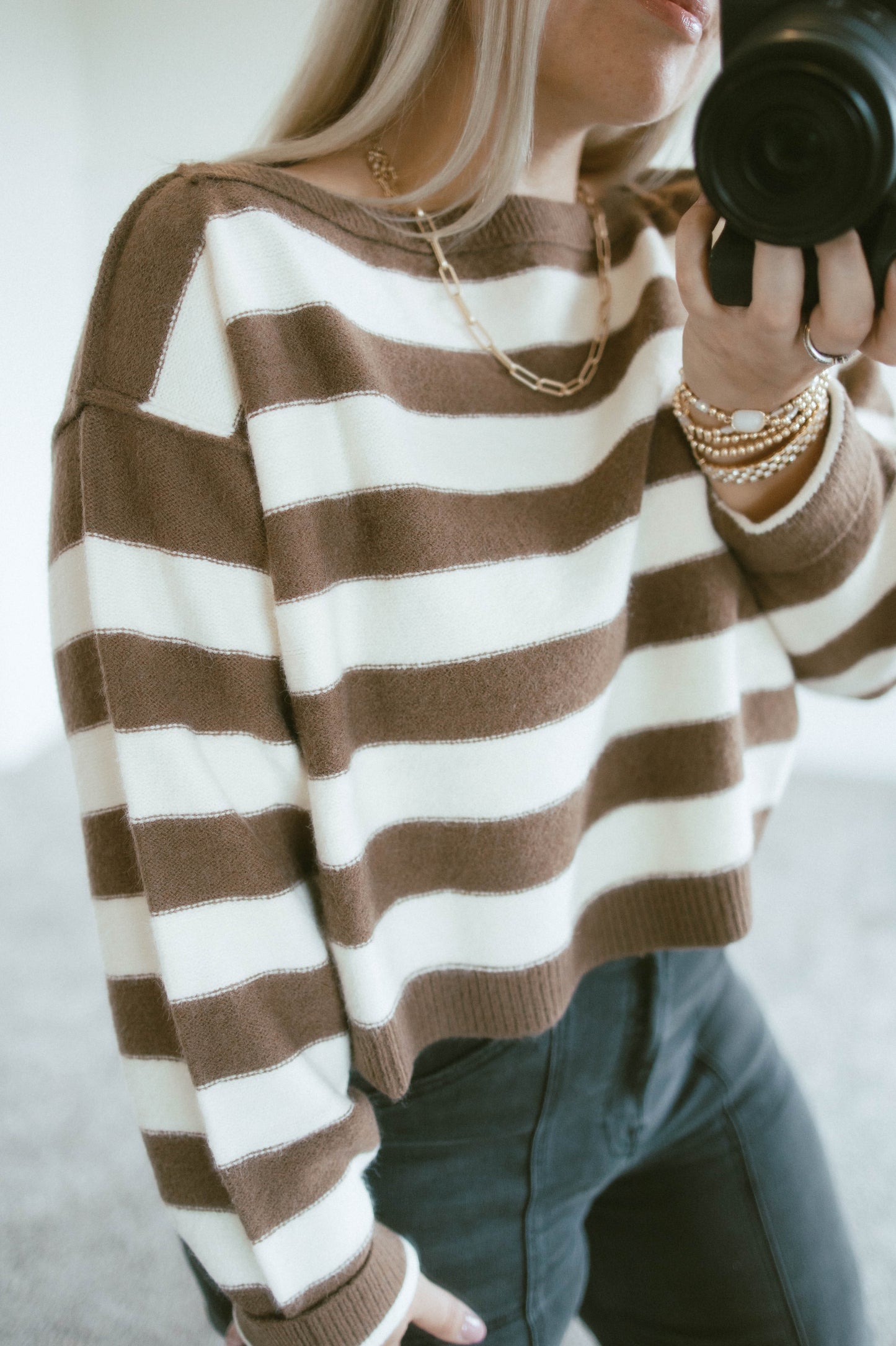 Nessa Stripe Sweater