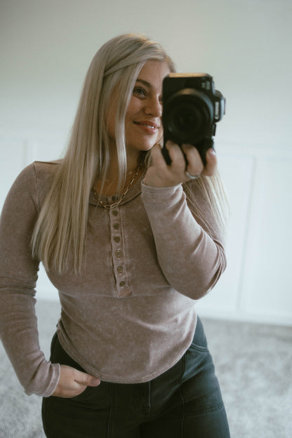 Johnny Henley Top (4 Colors)