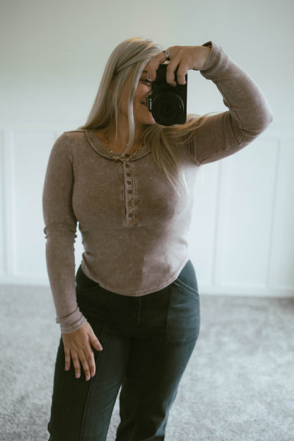 Johnny Henley Top (4 Colors)