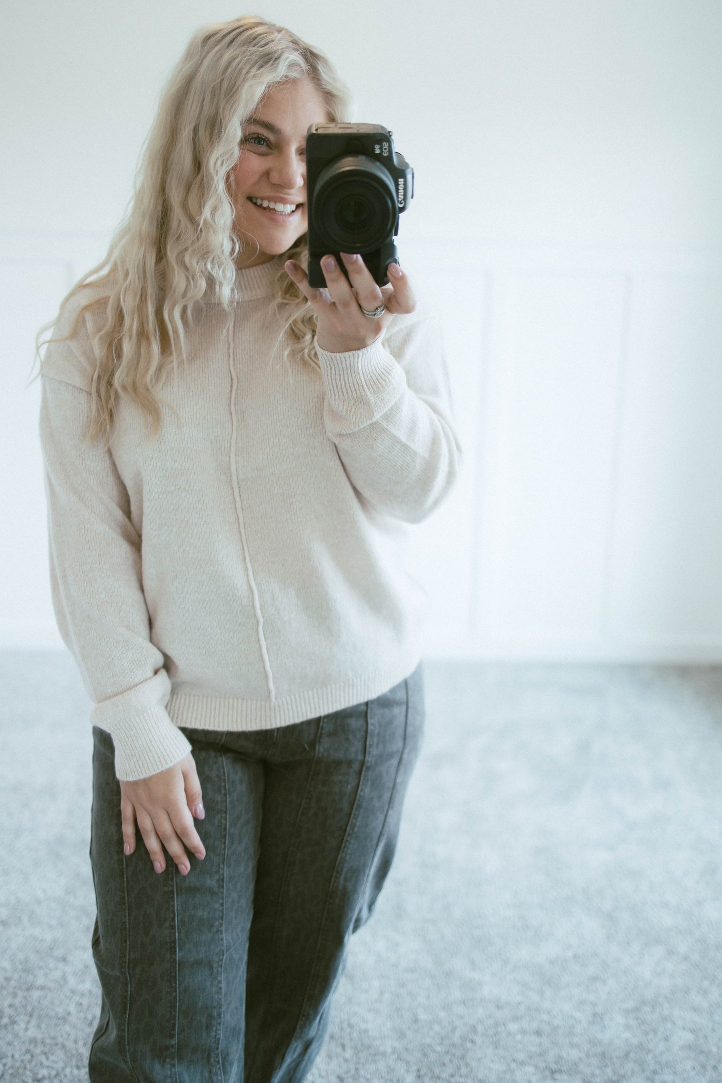 Claire Front Seam Sweater (5 Colors)