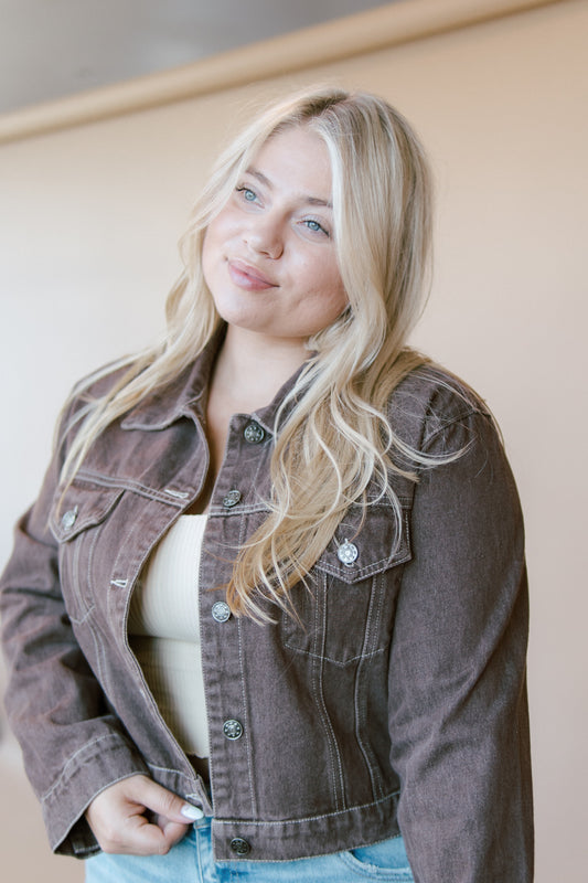Ellison Rigid Denim Trucker Jacket