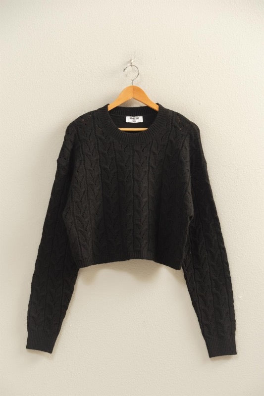 CiCi Cable Knit Sweater (5 Colors)