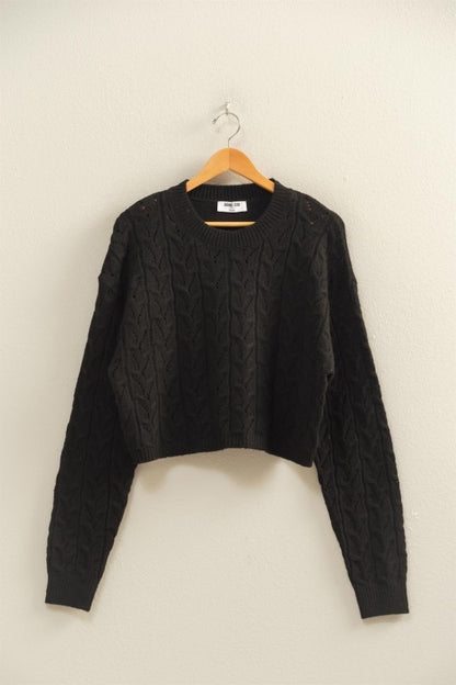 CiCi Cable Knit Sweater (5 Colors)