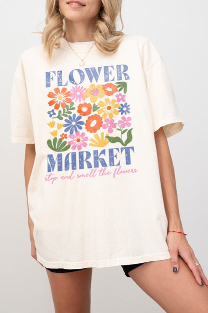 Flower Market Graphic Tee