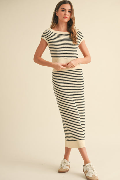 Haven Striped Knit Top