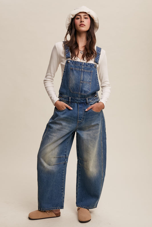 Barrel Jean Overall