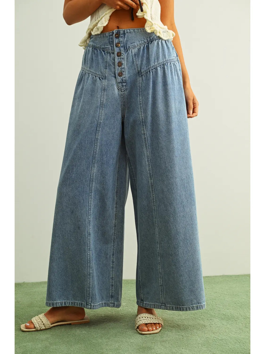 DeeDee Wide Leg Pants*
