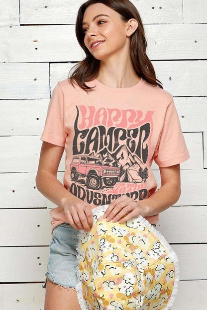 Happy Camper Graphic Tee