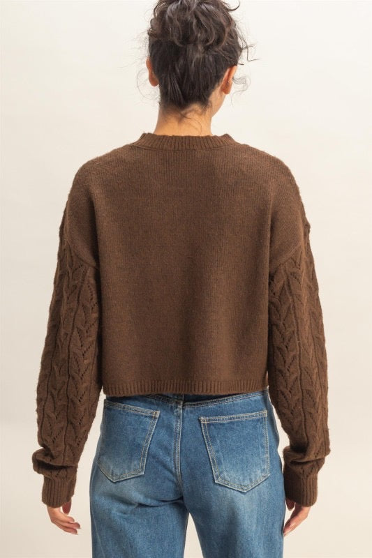 CiCi Cable Knit Sweater (5 Colors)