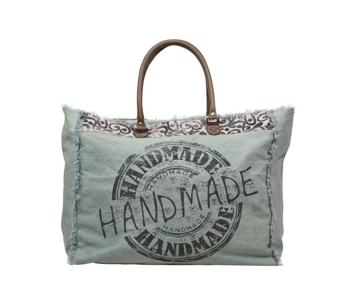 Handmade Print Weekender Bag