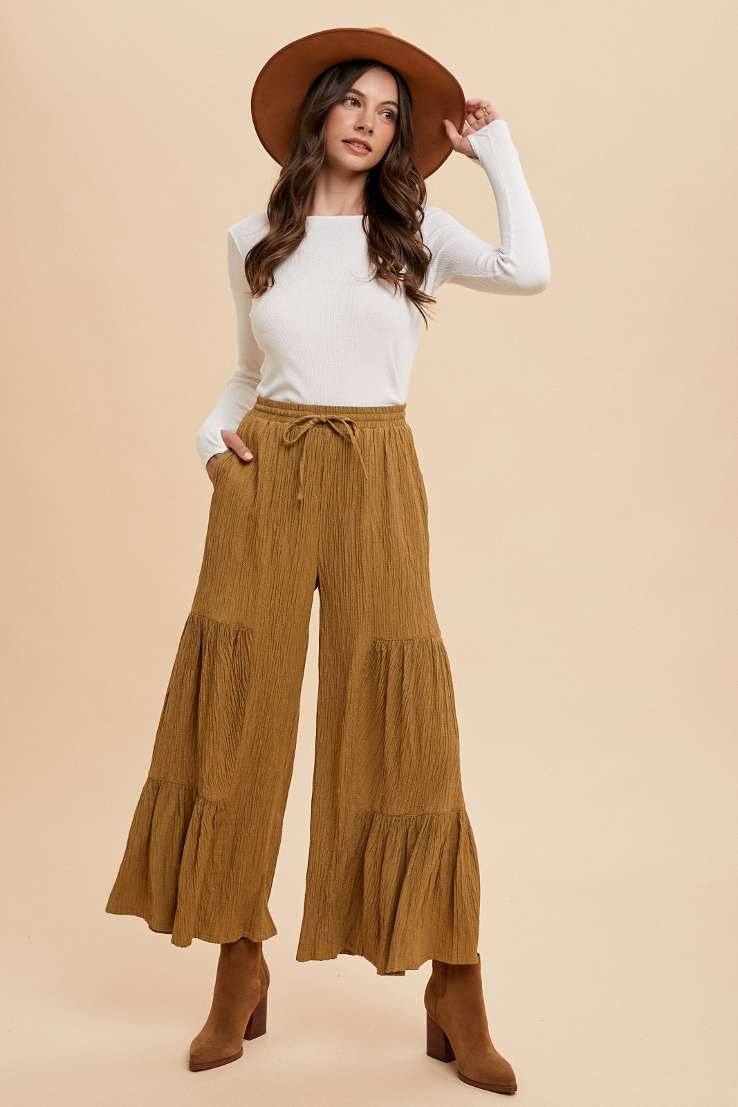 Kendal Tiered Wide Leg Pant