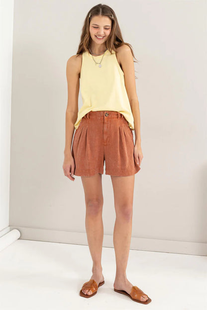 Linen Shorts