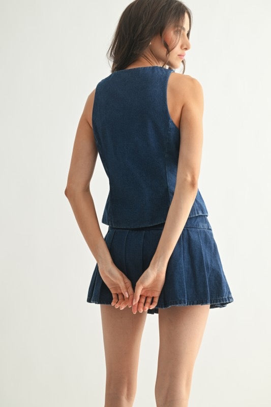 Tatia Denim Vest