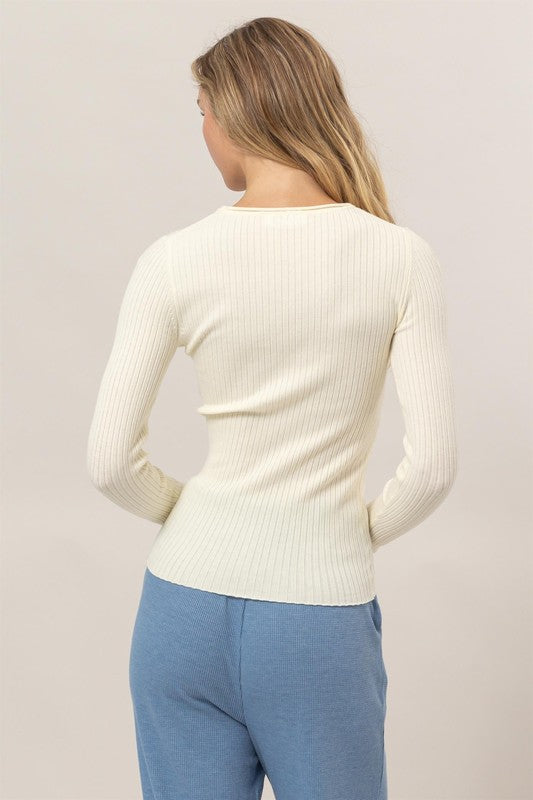 Robbie Ribbed Sweater