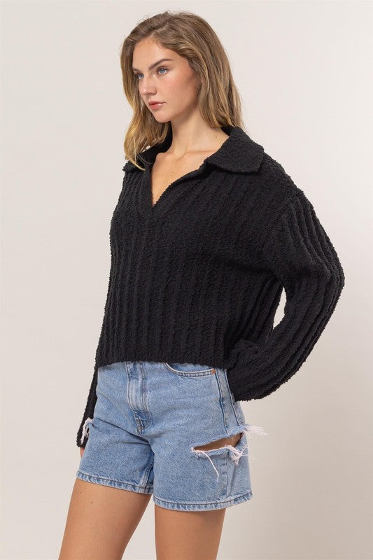 LeeAnn Collared Sweater