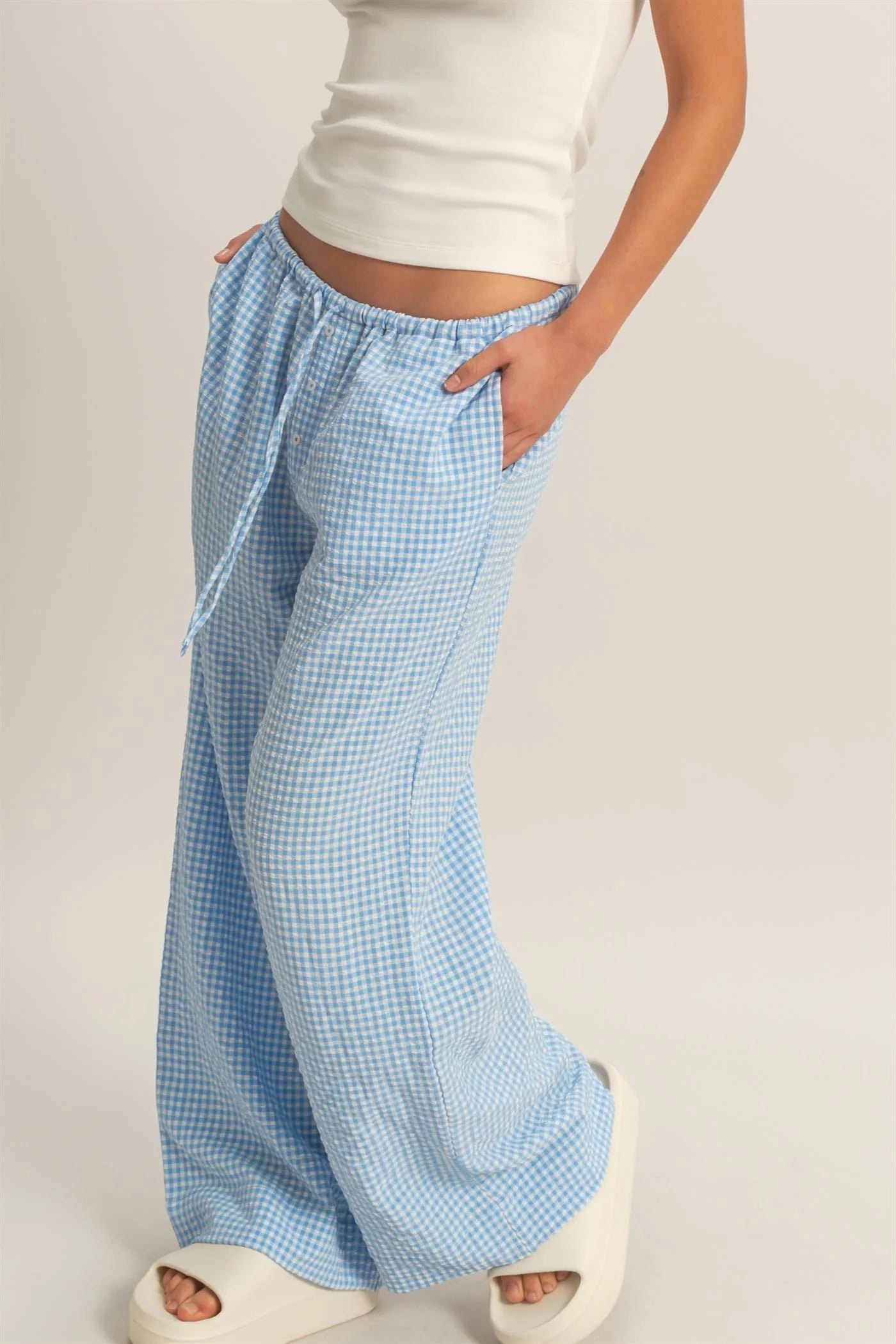 Holland Gingham Pants (Three Colors)*