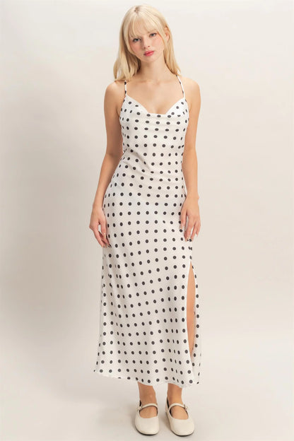 Haven Polka Dot Dress (Four Colors)*