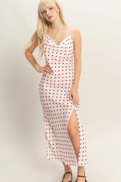 Haven Polka Dot Dress (Four Colors)*