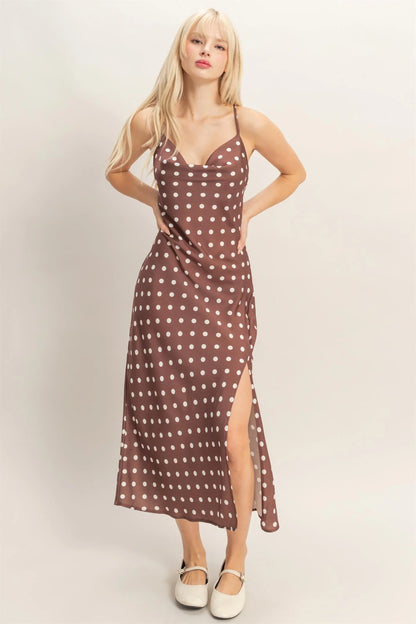Haven Polka Dot Dress (Four Colors)*
