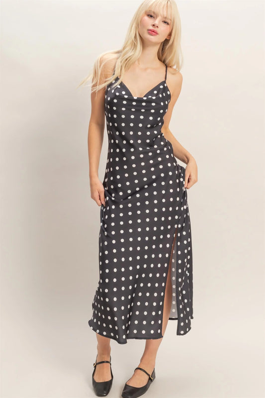 Haven Polka Dot Dress (Four Colors)*