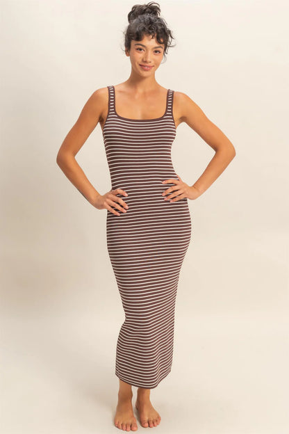 Landry Stripe Dress (Two Colors)*