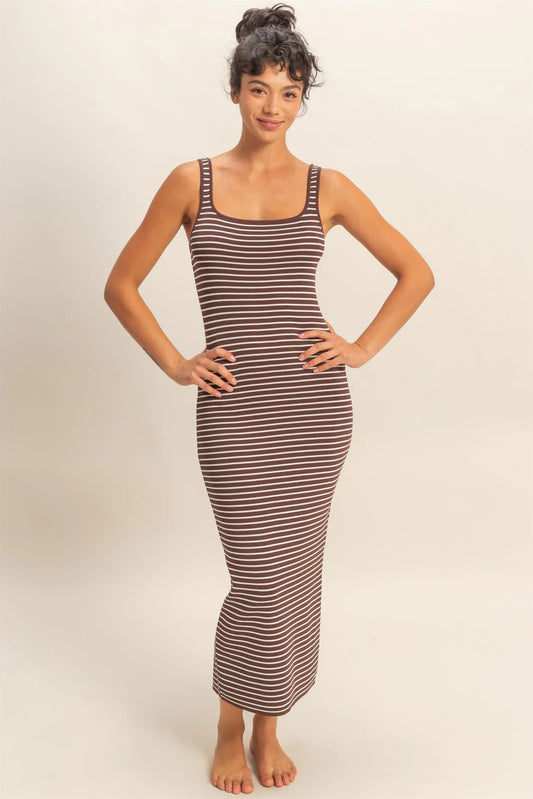 Landry Stripe Dress (Two Colors)*