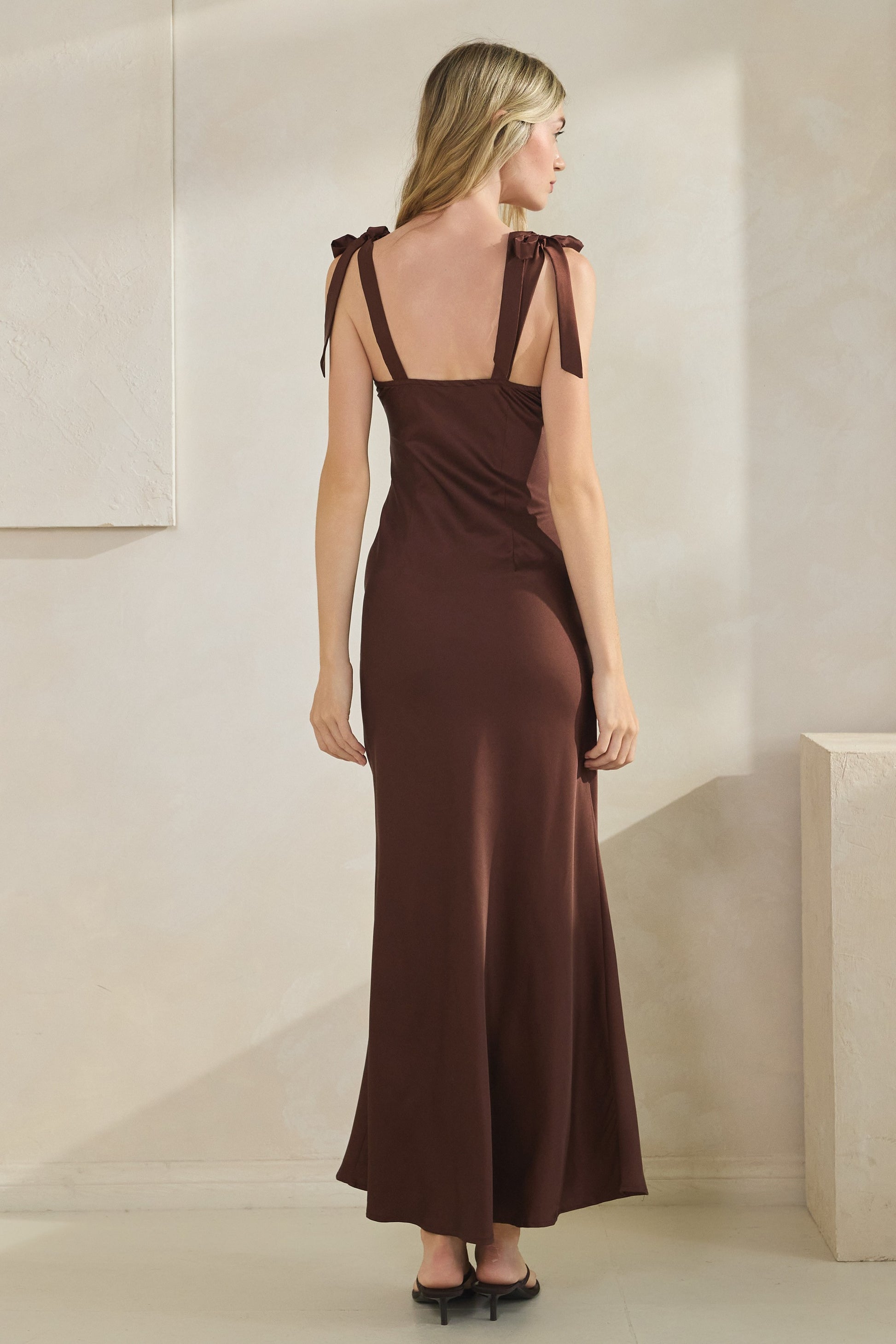 Lily Shoulder Tie Dress Small Lily Shoulder Tie Dress Small