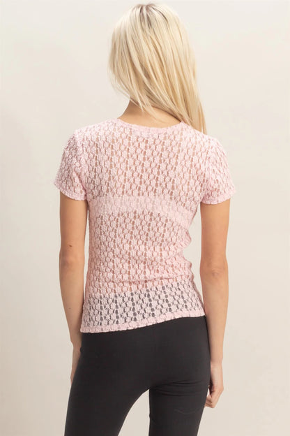 Logan Lace Top (Four Colors)*