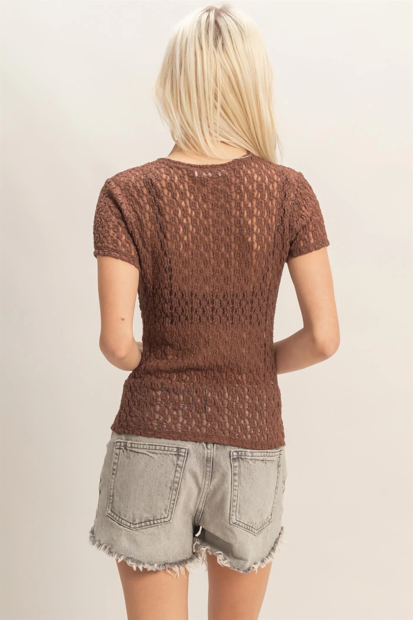 Logan Lace Top (Four Colors)*