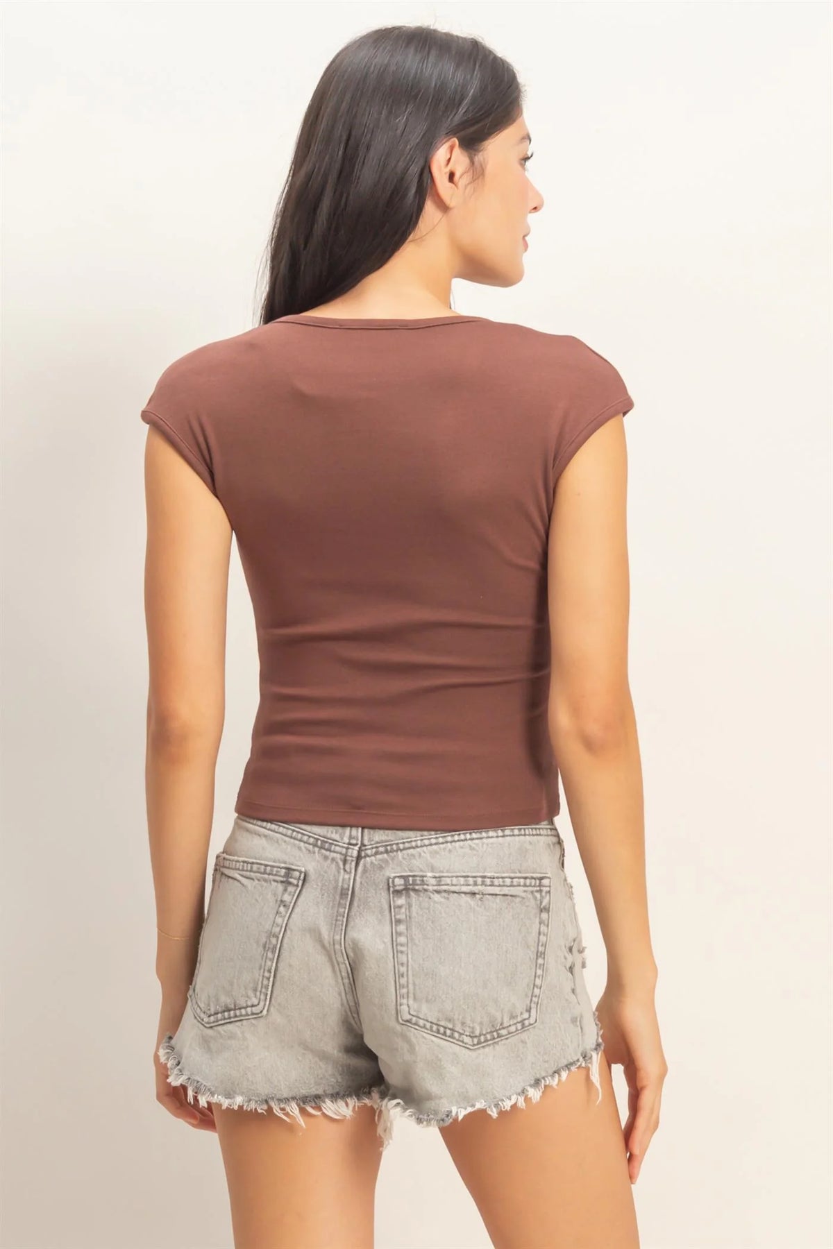 Palmer Cap Sleeve Top (Four Colors)*