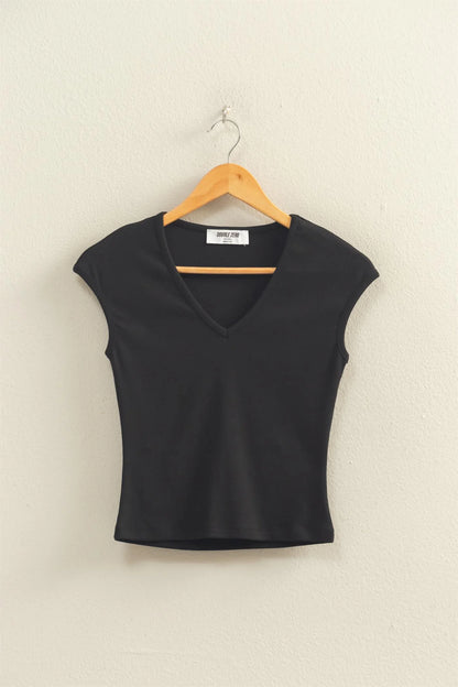 Palmer Cap Sleeve Top (Four Colors)*