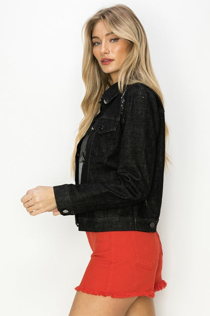 Black Denim Jacket